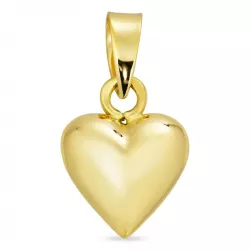 8,5 x 10 mm hjärta hängen i 8 karat guld