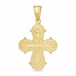 18 x 30 mm guld dagmarkors i 8 karat guld - Amoré