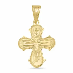 15 x 25 mm dagmarkors i 8 karat guld - Amoré