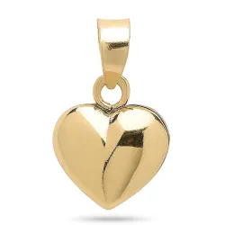 10 x 11 mm hjärta hängen i 14 karat guld - Amoré