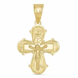 15 x 25 mm dagmarkors i 8 karat guld - Amoré