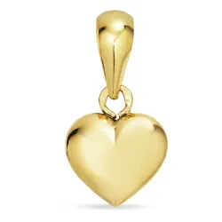9 x 10 mm hjärta hängen i 8 karat guld - Amoré