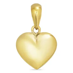 11,5 x 13 mm hjärta hängen i 8 karat guld - Amoré