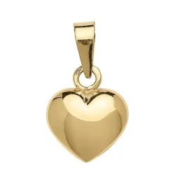 9 x 11 mm hjärta hängen i 8 karat guld - Amoré