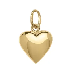 9 x 10 mm hjärta hängen i 8 karat guld - Amoré