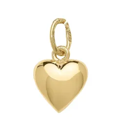 7 x 8 mm hjärta hängen i 8 karat guld - Amoré