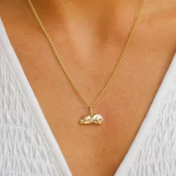 katter hängen i 8 karat guld