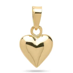 7 x 9,5 mm hjärta hängen i 8 karat guld - Amoré