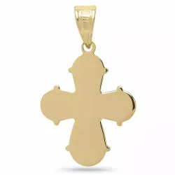 dagmarkors halsband i förgyllt silver med hängen i 8 karat guld - Amoré