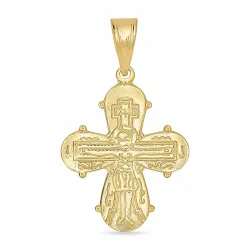 dagmarkors halsband i förgyllt silver med hängen i 8 karat guld - Amoré