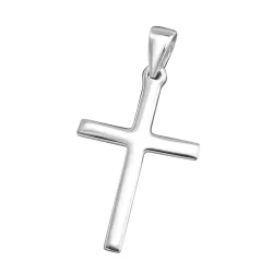14 x 22 mm kors hängen i silver