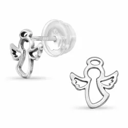 ängel örhängestift i silver - Little Ones