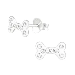 köttben örhängen i silver - Little Ones