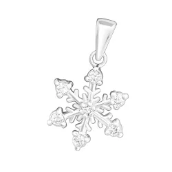 snöflinga hängen i silver - Little Ones