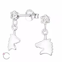 hästar örhängen i silver - Little Ones