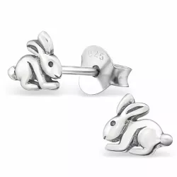 små kanin örhängen i silver - Little Ones