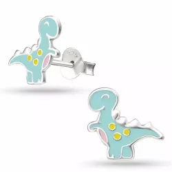dinosaurie örhängestift i silver - Little Ones