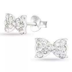 rosett örhängen för barn i silver - Little Ones