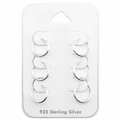 10 mm creol i silver