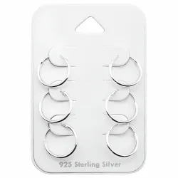 12 mm creol i silver