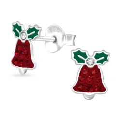 jul örhängen i silver - Little Ones