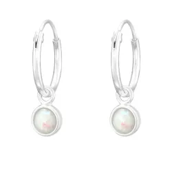 opal creol i silver