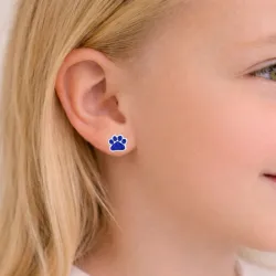 tass kristal örhängestift i silver - Little Ones