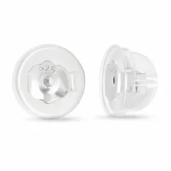 1 par ploppar i silver