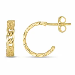 halvcreol i 9 karat guld - Gold Collection