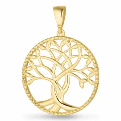 20 mm livets träd hängen i 9 karat guld - Gold Collection