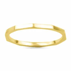 ring i förgyllt silver