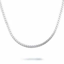 victoriakedja i silver 42 cm  plus 5 cm x 1,4 mm
