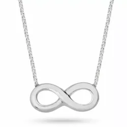 halsband i silver med infinity hänge i silver