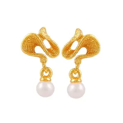 Hultquist Hedda petite örhängen i förgyllt silver