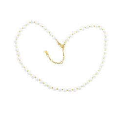 Hultquist Arabella pärla halsband i förgyllt silver