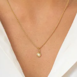 pärla hängen i 9 karat guld - Gold Collection