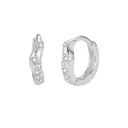 10 mm Nava Ara creol i silver