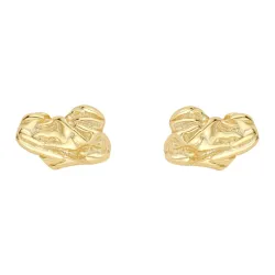 Nava Zola Petite örhängen i förgyllt silver