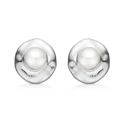 Studio Z Essence pärla örhängestift i silver