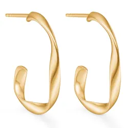 Studio Z Arch örhängestift i förgyllt silver