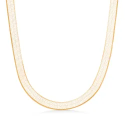 Studio Z Cobra halsband i förgyllt silver