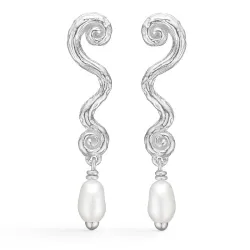 Studio Z Wave örhängen i silver