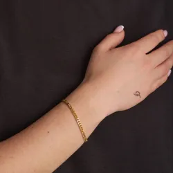 Studio Z armband i förgyllt silver