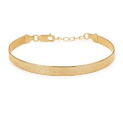 Studio Z Cobra armband i förgyllt silver