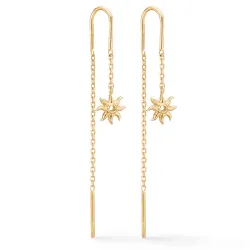 Studio Z Ocean Aura ear lines i förgyllt silver