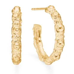 Studio Z Urchin Elegance örhängestift i förgyllt silver