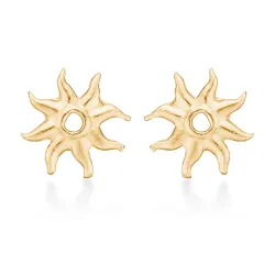 Studio Z Ocean Aura örhängestift i förgyllt silver