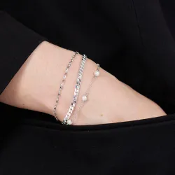 Studio Z Aurelia armband i silver