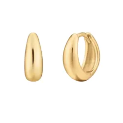 Khaai Studio Ease creol i förgyllt stål