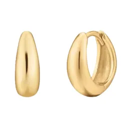 Khaai Studio Ease örhängen i förgyllt stål